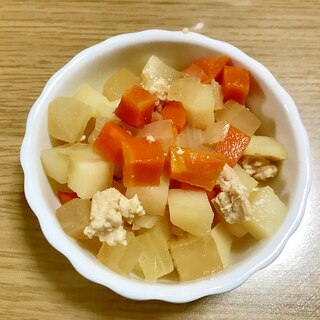 【離乳食後期】肉じゃが風煮物